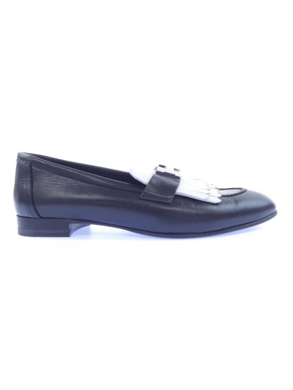 Hermes Royal Fringe Moccasin Shoes